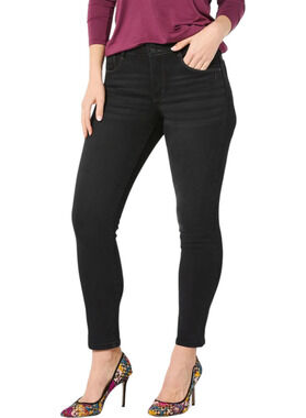 Democracy "Ab"solution High-Rise Booty Benefit Skinny Ankle Jean Black - Regular